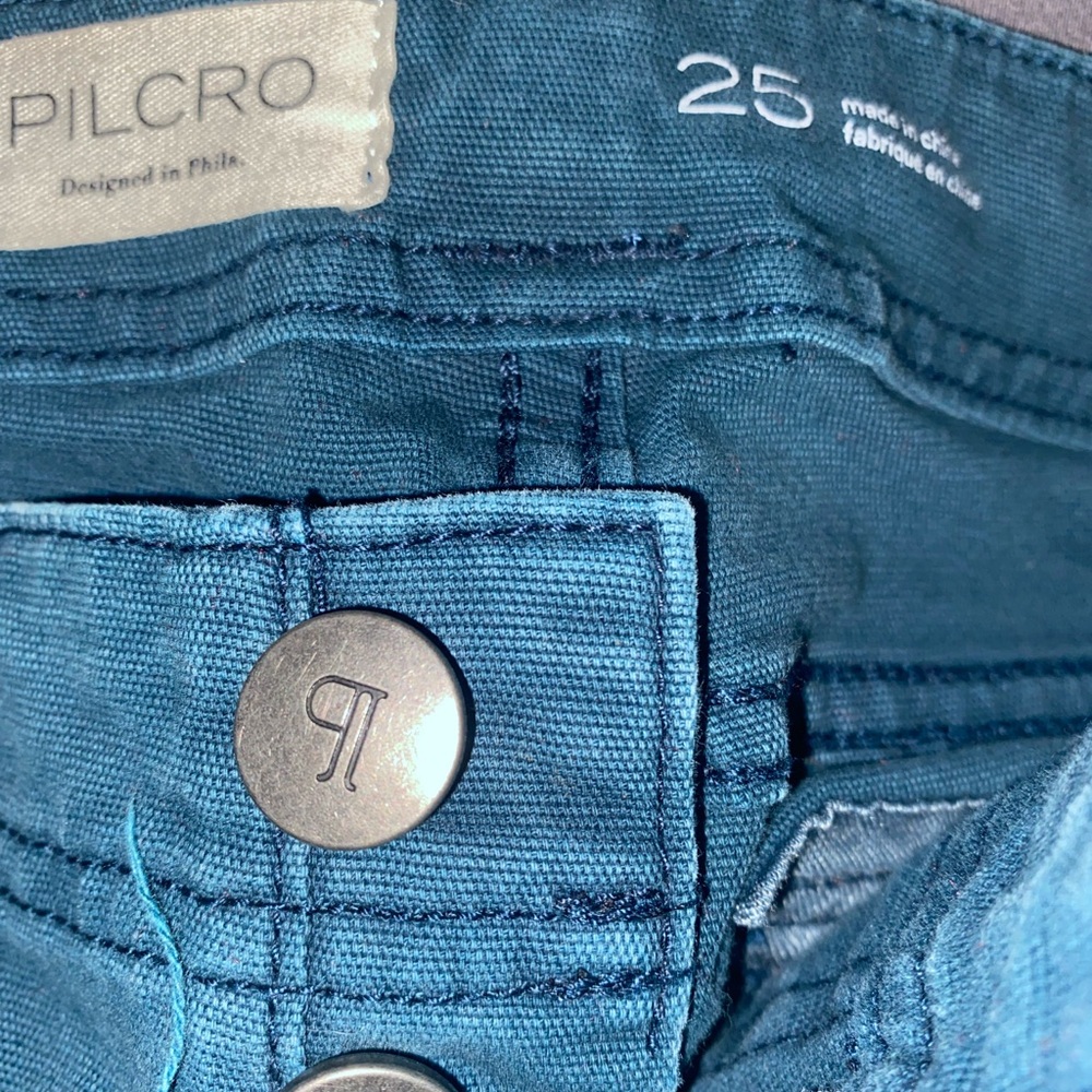 Anthropologie Pilcro & the Letterpress High Rise Utility Pants - Size 25 - Picture 7 of 7